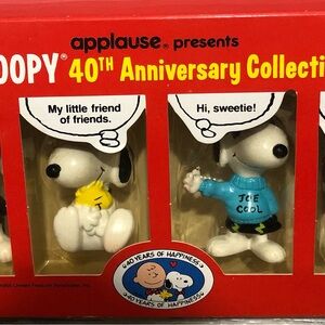 Peanuts Snoopy 40th Anniversary Collection - Red, Yellow, Blue